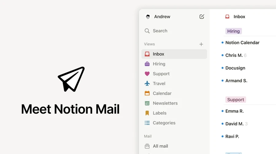 Notion закриває свій поштовий клієнт на базі штучного інтелекту